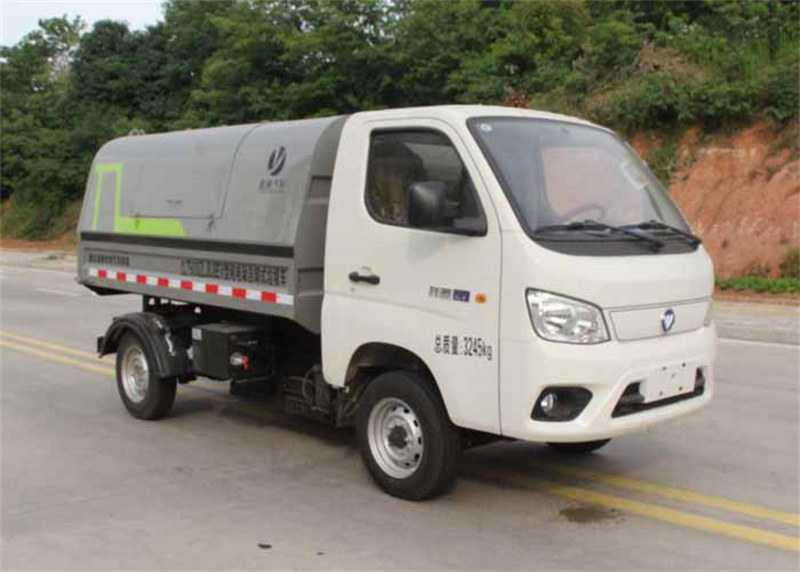 纯电动自卸式垃圾车-福田小型纯电动自卸式垃圾车