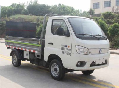 纯电动桶装垃圾运输车-福田小型纯电动桶装垃圾运输车