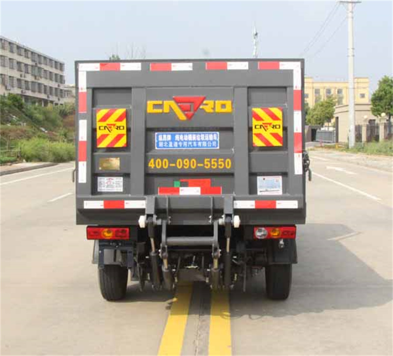 纯电动桶装垃圾运输车-福田小型纯电动桶装垃圾运输车