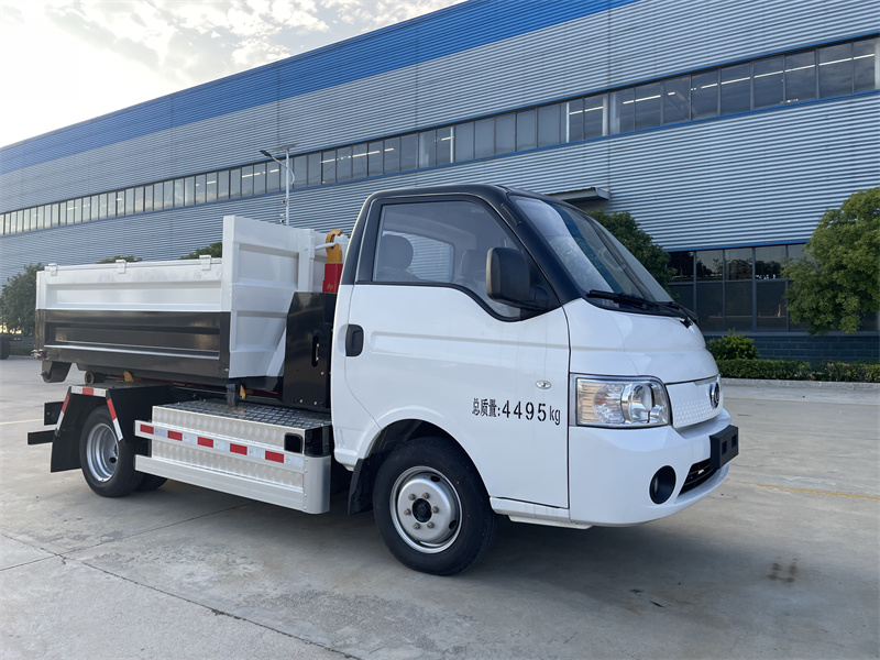 3方纯电动车厢可卸式垃圾车-新能源3方纯电动车厢可卸式垃圾车