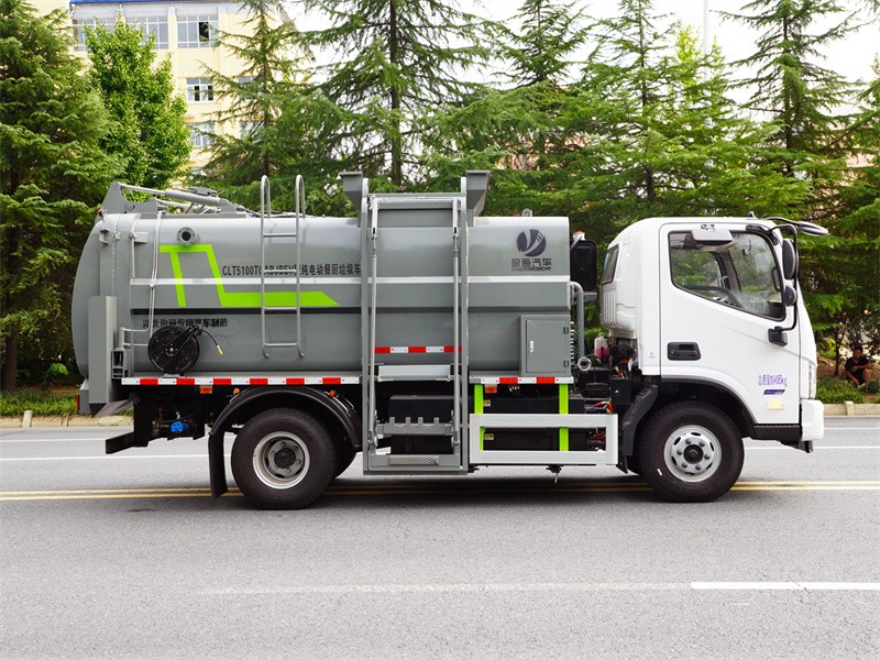 CLT5100TCABJBEV型纯电动餐厨垃圾车 福田智蓝