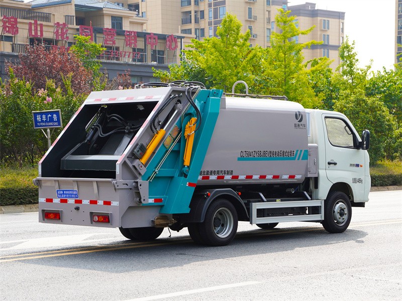 CLT5041ZYSBJBEV型纯电动压缩式垃圾车 祥菱EV-电动压缩式垃圾车生产厂家