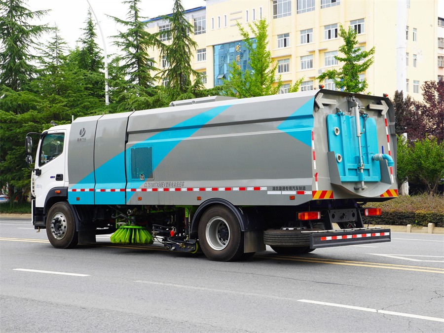 福田新能源18吨洗扫车-福田纯电动18吨洗扫车