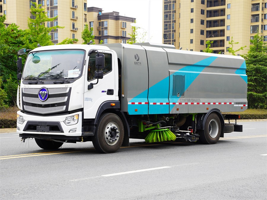 福田新能源18吨洗扫车-福田纯电动18吨洗扫车