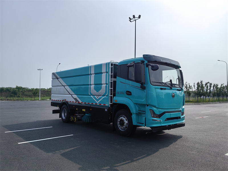 18吨纯电动洗扫车-18吨新能源纯电动洗扫车