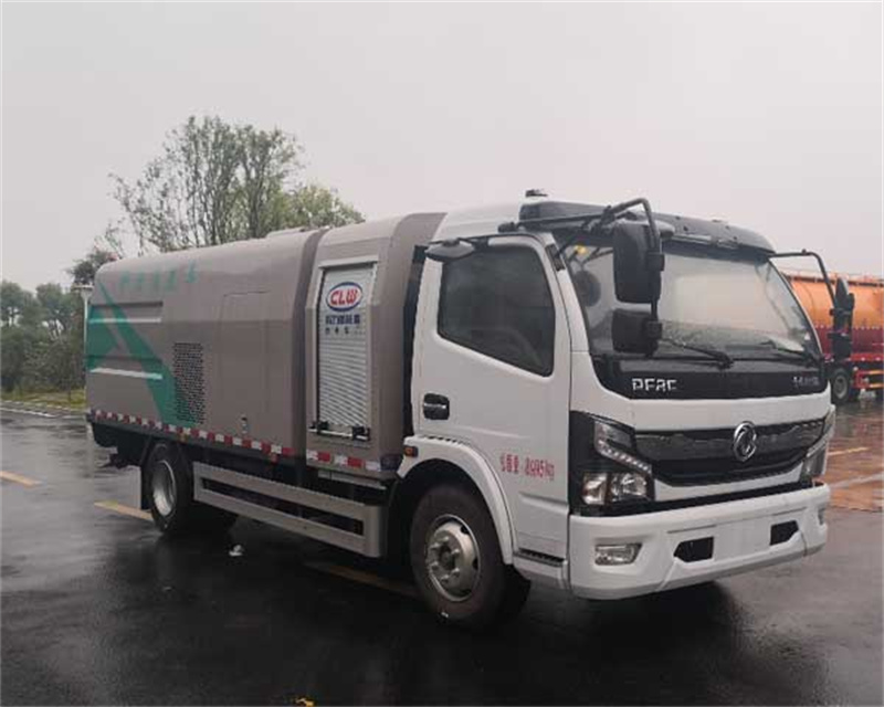 东风4方纯电动护栏清洗车-东风4方新能源护栏清洗车