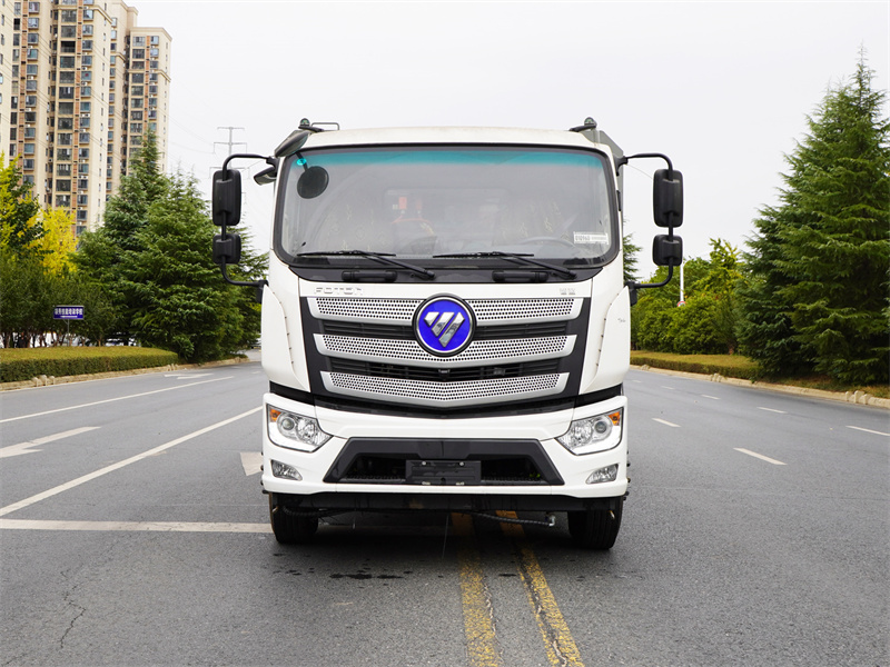 福田新能源吸尘车-福田纯电动后置吸尘车