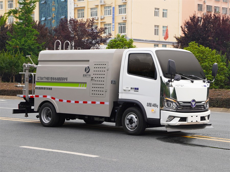 福田新能源路面养护车-洒水车-福田纯电动路面养护车