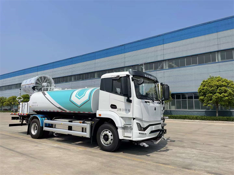 14方新能源雾炮洒水车-14方纯电动洒水车