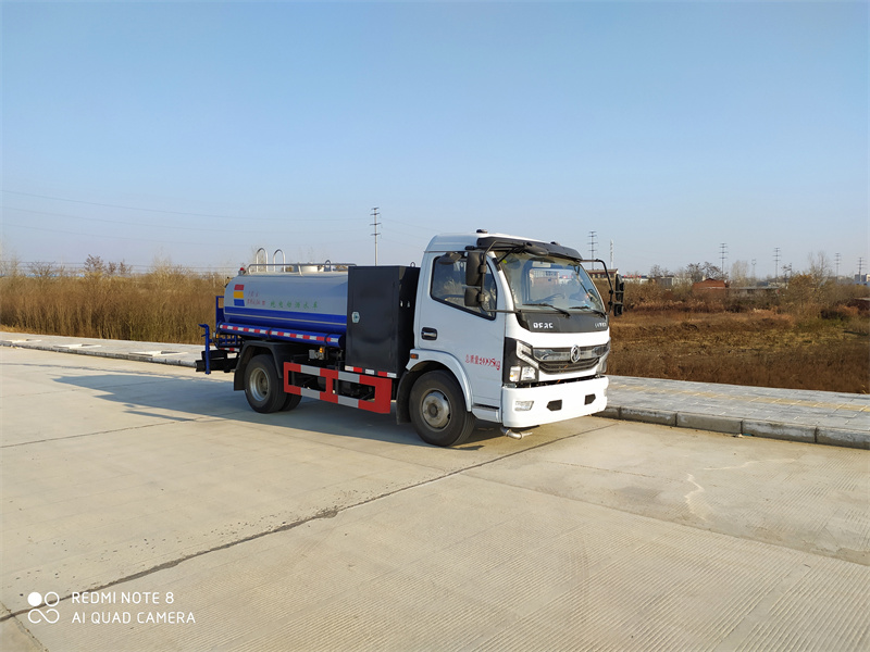 东风4方纯电动洒水车-东风5方新能源纯电动洒水车