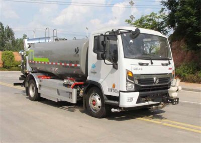 东风8方纯电动洒水车-东风8.2吨新能源洒水车
