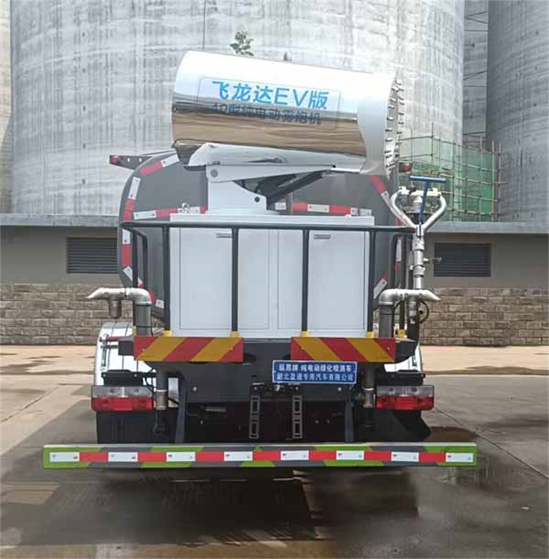东风8方纯电动洒水车-东风8.2吨新能源洒水车