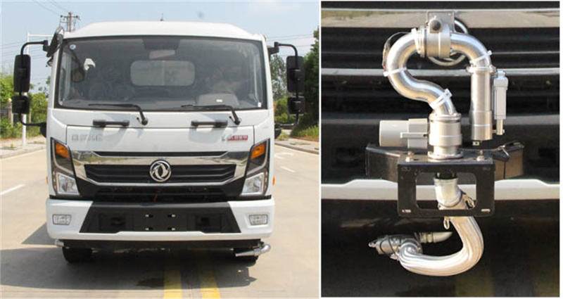 东风8方纯电动洒水车-东风8.2吨新能源洒水车