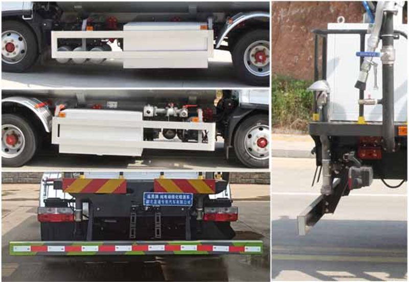 东风8方纯电动洒水车-东风8.2吨新能源洒水车