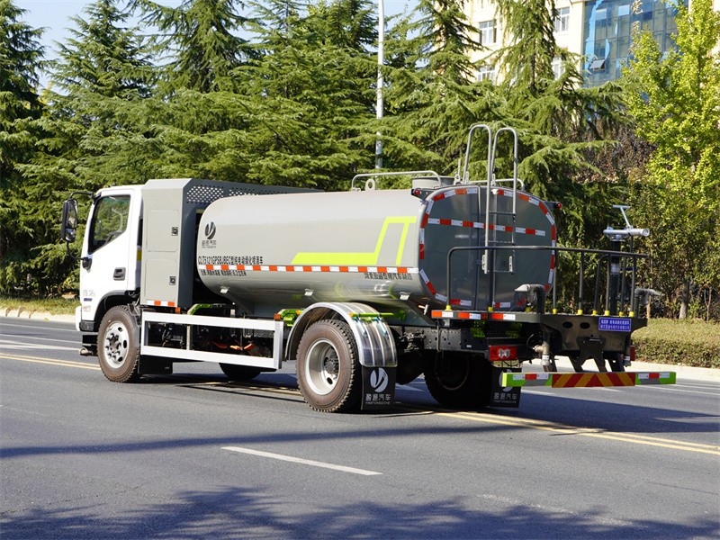 福田欧马可8吨纯电动洒水车-福田8吨新能源雾炮洒水车