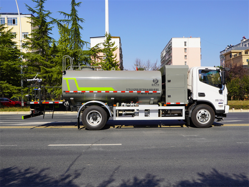 福田欧马可8吨纯电动洒水车-福田8吨新能源雾炮洒水车