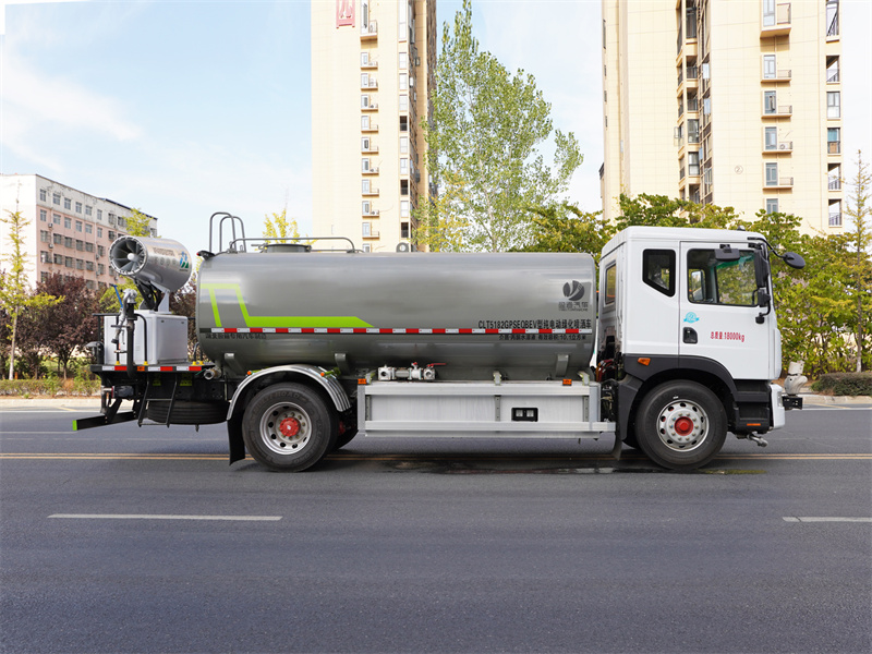 东风12吨凯普特纯电动洒水车-东风12吨新能源雾炮洒水车