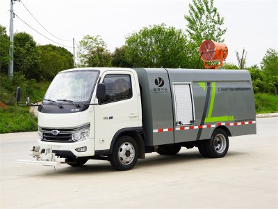 福田小型领航纯电动路面养护车-福小型田新能源路面养护车