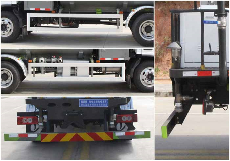 福田8吨纯电动洒水车-福田8吨新能源绿化喷洒车