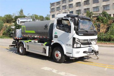 福田福瑞卡纯电动5吨洒水车-东风新能源5吨喷洒车