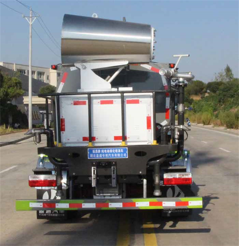 福田福瑞卡纯电动5吨洒水车-东风新能源5吨喷洒车