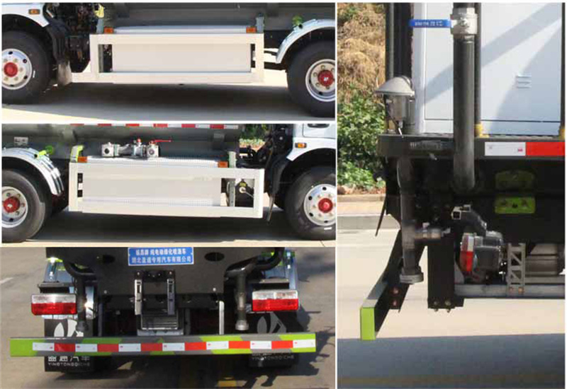 福田福瑞卡纯电动5吨洒水车-东风新能源5吨喷洒车