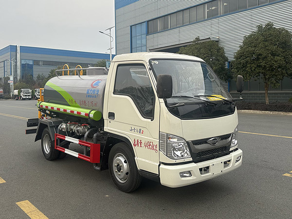 福田小卡3方绿化喷洒车