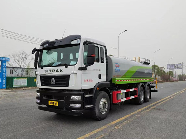 重汽汕德卡后双桥20-25方/吨绿化喷洒车