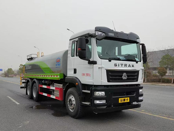 重汽汕德卡后双桥20-25方/吨绿化喷洒车