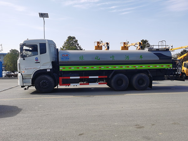 东风天龙后双桥20-25方/吨绿化喷洒车