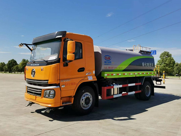 陕汽轩德14.26方绿化喷洒车