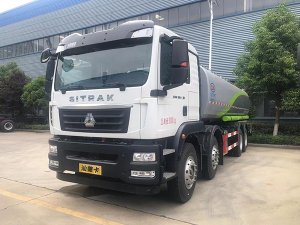 重汽汕德卡前四后八系列25-30方/吨绿化喷洒车