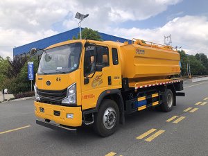 豪曼分体罐清洗吸污车